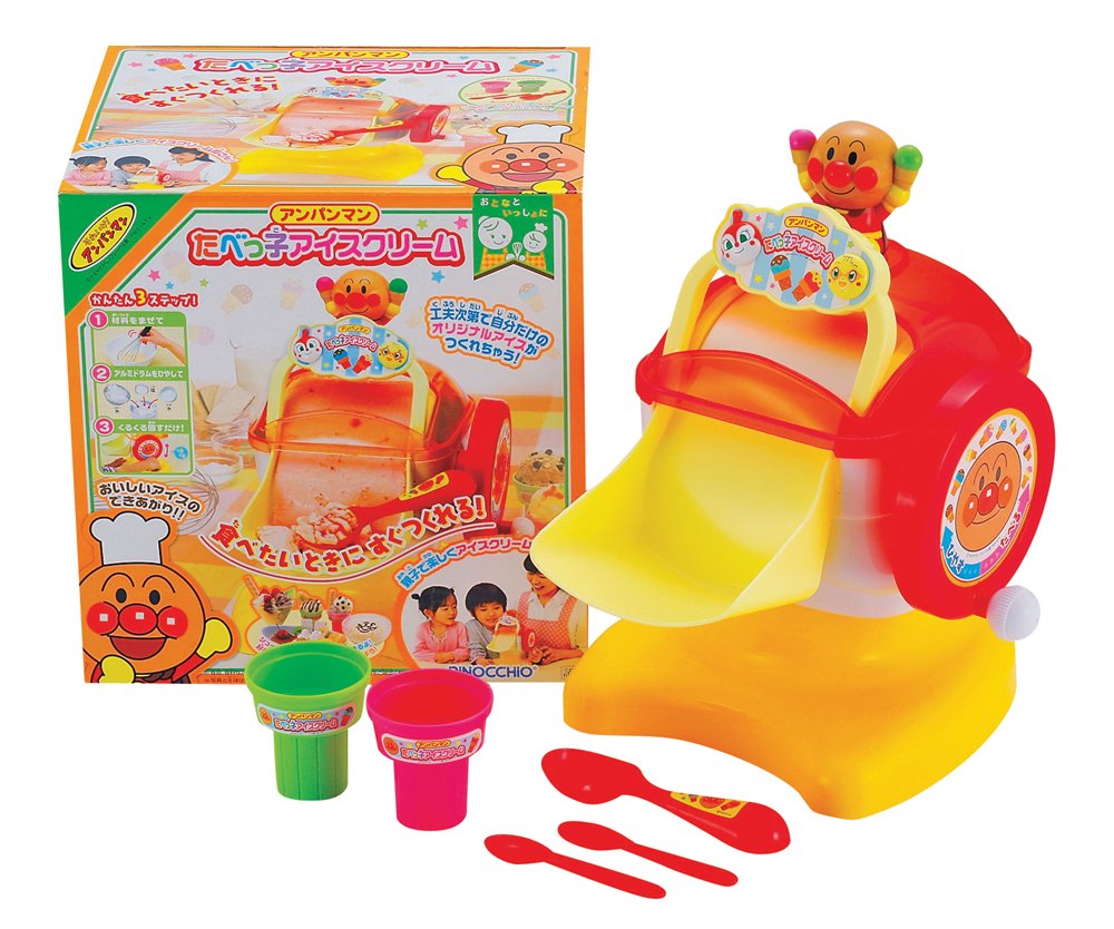 Amazon｜アンパンマン たべっ子アイスクリーム C-7476｜子ども用製菓